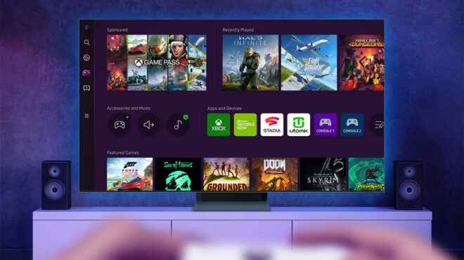 2021 Samsung TVs get cloud gaming update