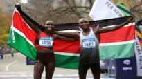 A scary situation at the New York marathon the Brazilian