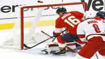 Aleksander Barkov took advantage of Sebastian Ahos loss of the