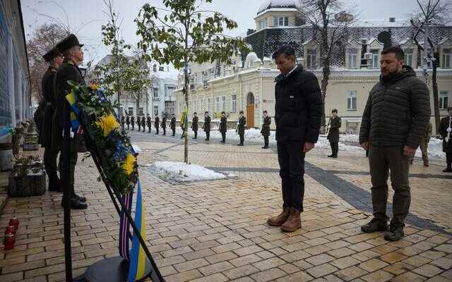 British Prime Minister in Kiev Full support for Ukraine We