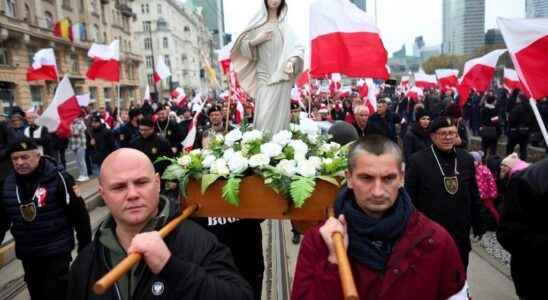 Catholic patriots demonstrate against abortion and LGBT rights