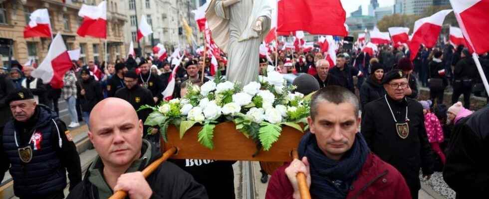 Catholic patriots demonstrate against abortion and LGBT rights