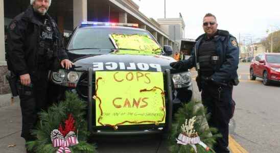 Cops for Cans food drive returns Saturday in Sarnia