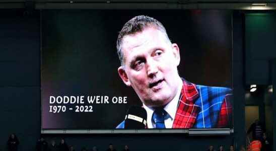 Doddie Weir rugby player and symbol of the fight against