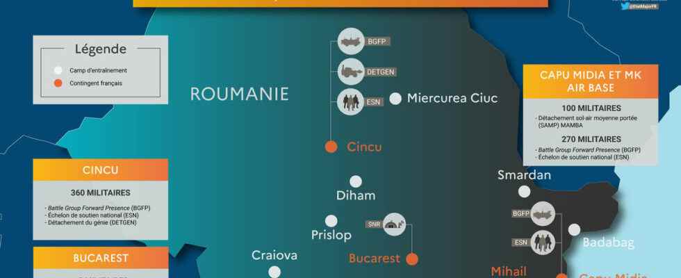 French soldiers in Romania are hungry and cold