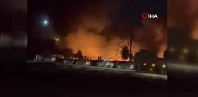 Fuel tanker exploded in Iraq There are many injured