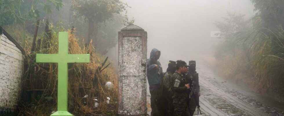 Gang members gravestones were smashed