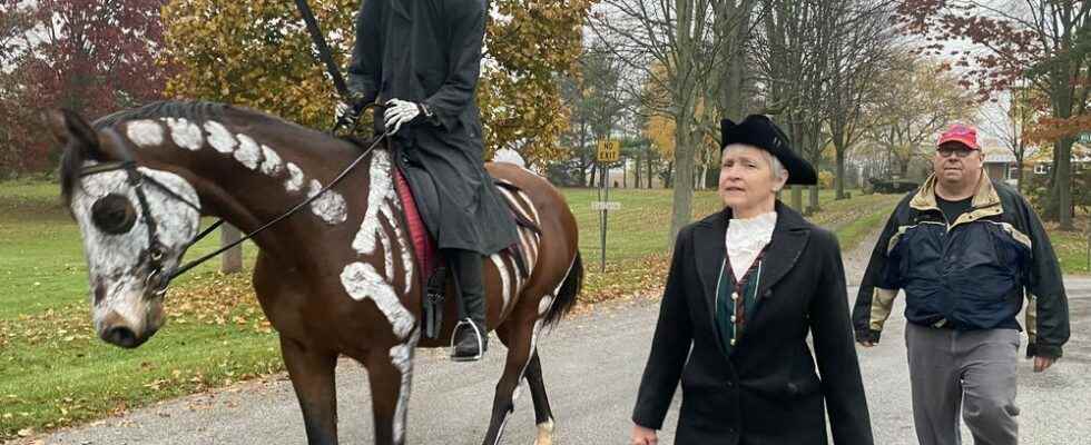 Headless Horseman rides again in Port Ryerse