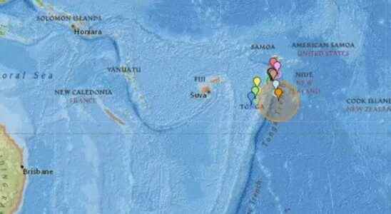 LAST MINUTE 75 magnitude earthquake in Tonga Tsunami warning