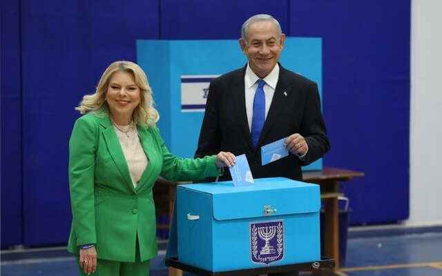 Last minute Israel at the polls Former Prime Minister Netanyahu