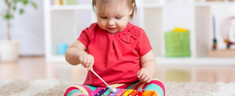 Musical toys the best instruments to awaken children