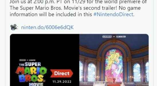 New trailer for Super Mario movie is coming