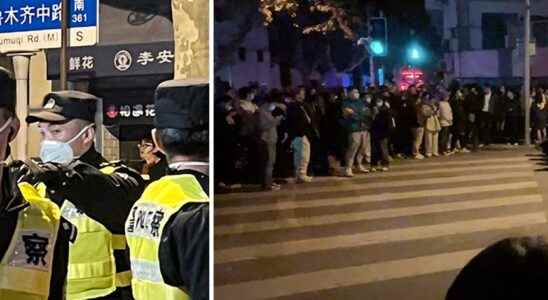 Protests in China against corona restrictions