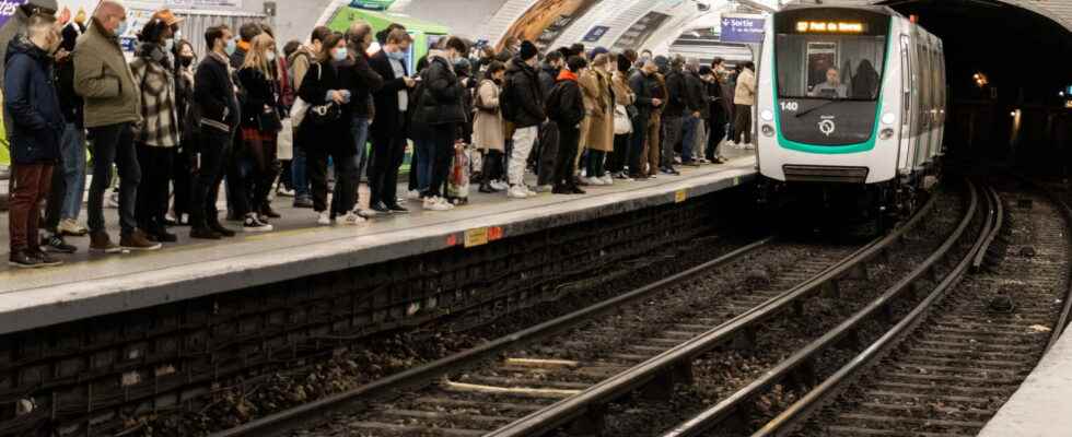 RATP strike which metro bus RER and tram are in