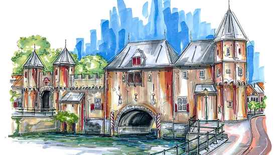 Sketches by artist from Amersfoort go all over the world