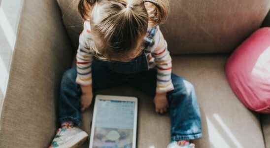 Smartphone tablets… At the age of 2 more than one