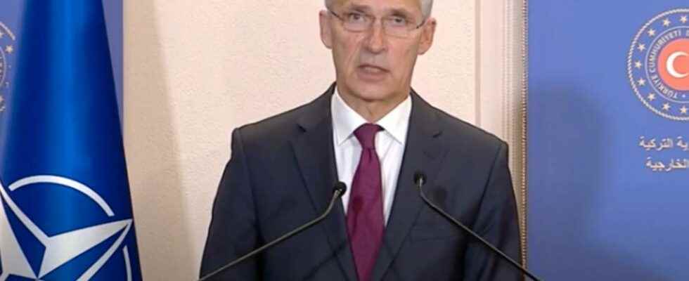 Stoltenberg pressures Turkey about Swedish NATO membership