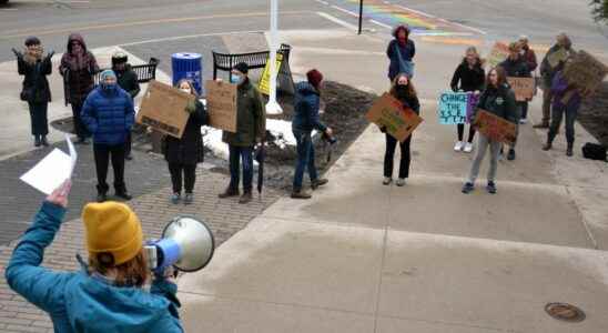 Stratford students call for climate change to be part of