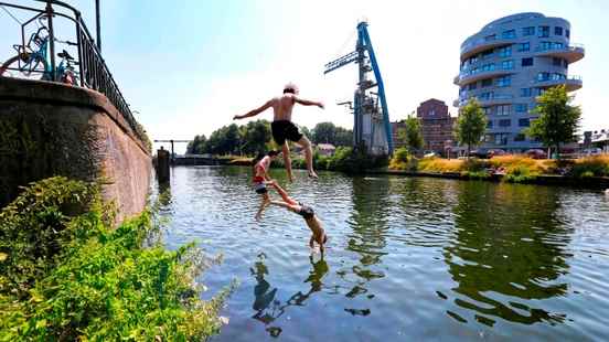 Swimming outside in Utrecht you should be able to find