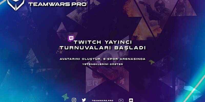 Teamwars launches Award winning Twitch Tournament series