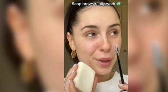 The soap brow this trick that turns soap into an