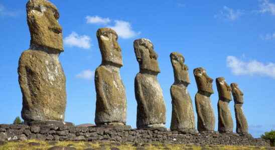 The statues of Easter Island