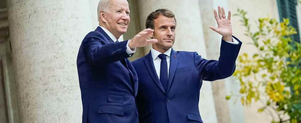 These hot issues at the center of the Macron Biden meeting