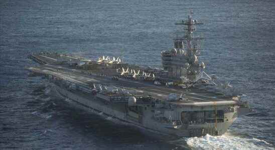 They made a show of strength with aircraft carriers Dangerous