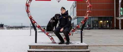 This years search dog has sniffed out over 100 seizures