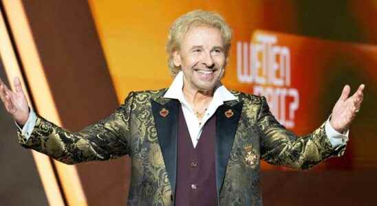 Thomas Gottschalk was allowed before Wetten dass not appearing on