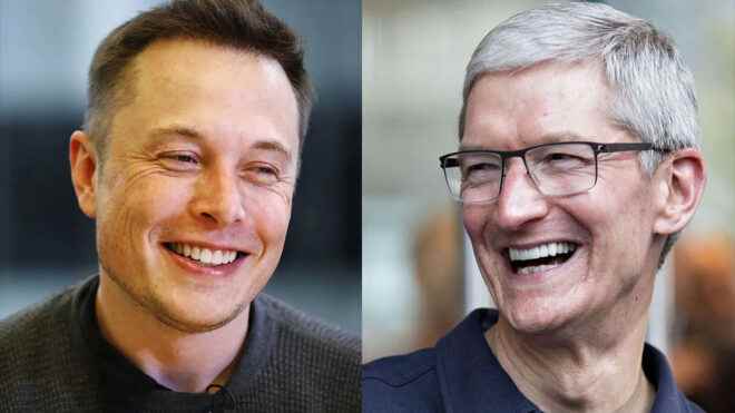 Unexpected step Elon Musk and Tim Cook got together