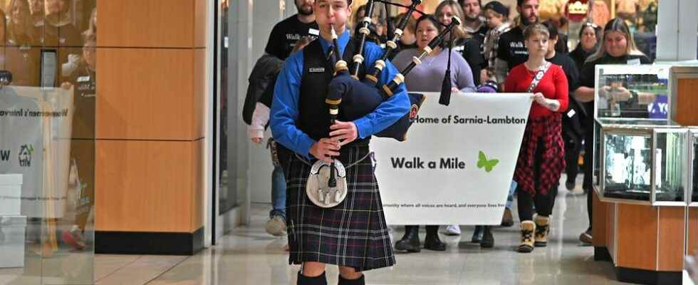 Walk a Mile held to help domestic violence survivors