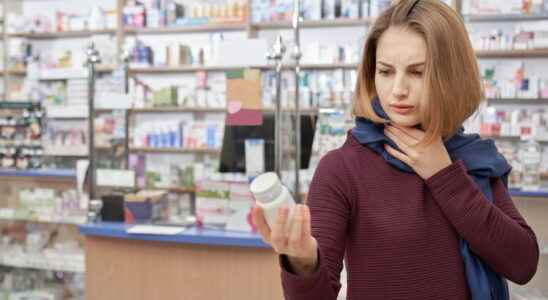 What medicines to take for sore throat