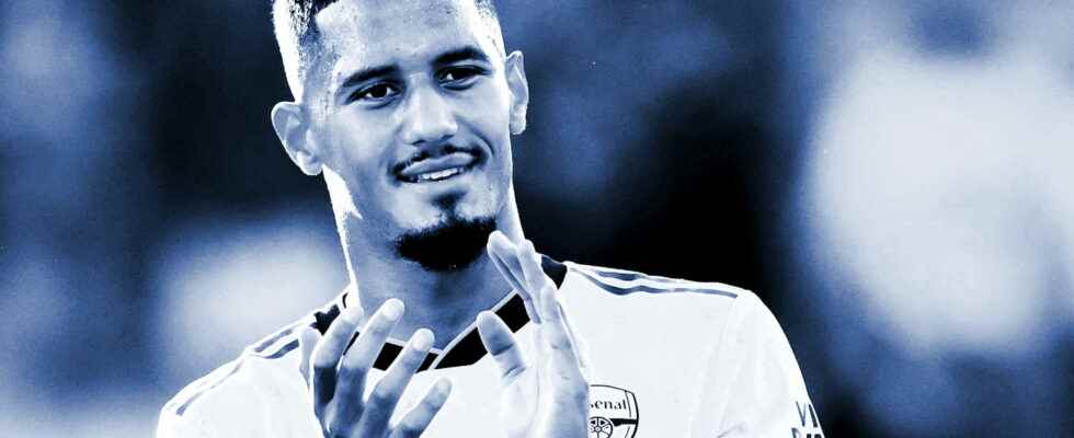 William Saliba origin statistics His profile for the World Cup