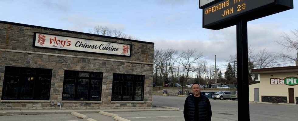 Yin family to cease operating Hoys restaurant in Simcoe