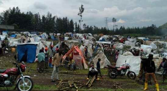 at the gates of Goma the displaced find themselves in