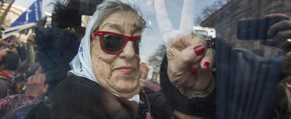 death of Hebe de Bonafini symbol of resistance under the