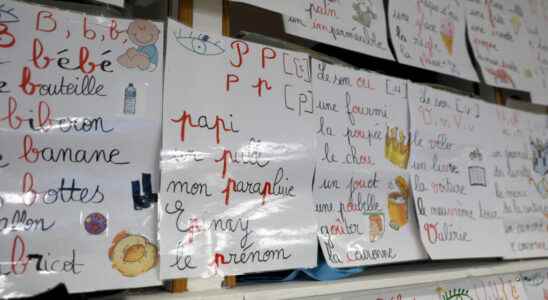 in France the level of students is shrinking in French