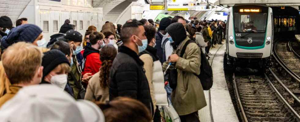 mess at the RATP but not in the street