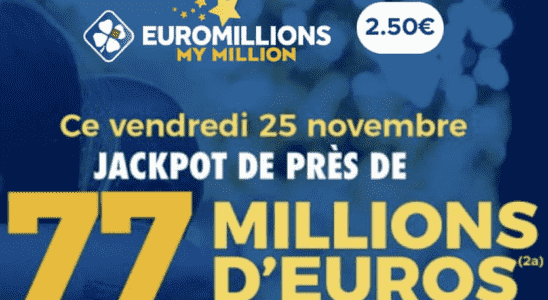 the draw for Friday November 25 2022 EN DIRECT