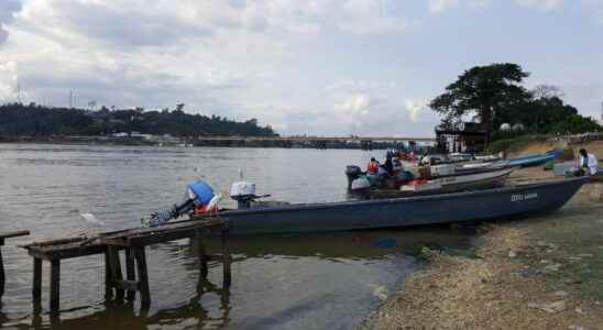 the province of Moyen Ogooue affected by heavy flooding