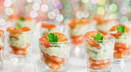 12 light but festive verrine recipes for Christmas