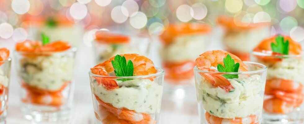 12 light but festive verrine recipes for Christmas