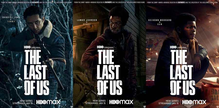 Character posters for the Last of Us series have arrived