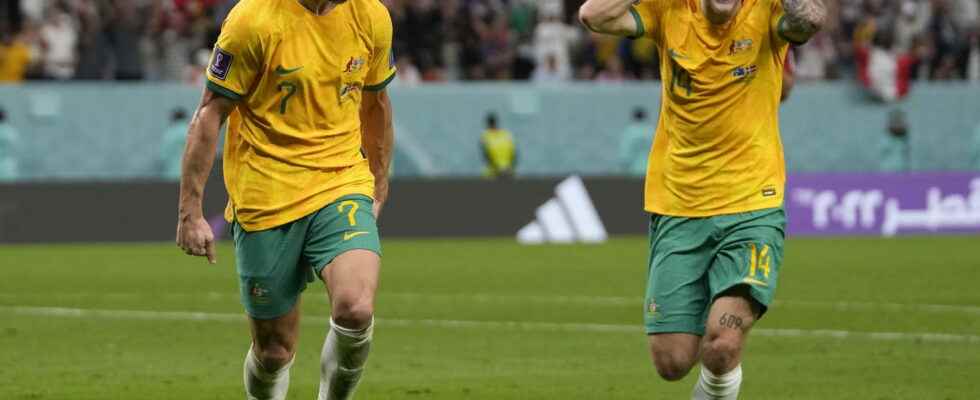 Australia Denmark the Socceroos qualified in eighth the summary