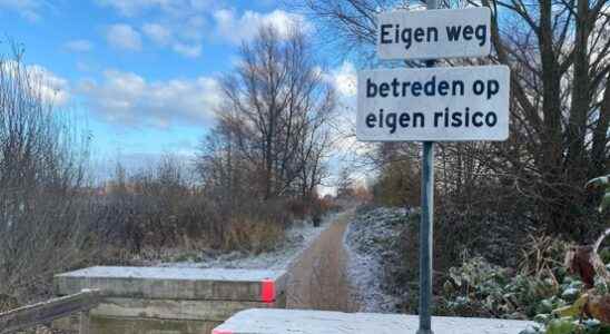 Battle for hiking trail Vinkeveen owner claims road Dangerous situation