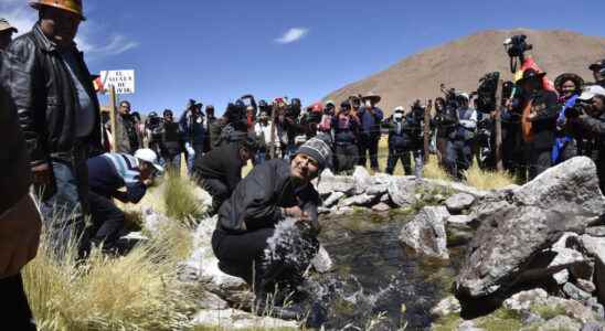 Bolivia and Chile end their dispute over the Silala River