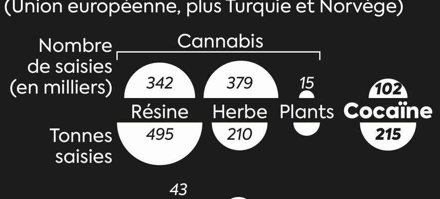 Cocaine four infographics on a European scourge