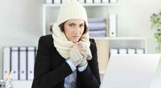 Cold at work right of withdrawal at what temperature