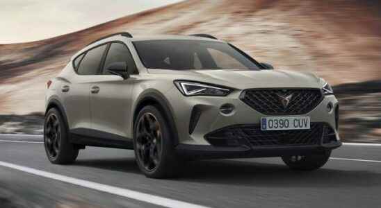 Cupra Formentor price and current version options